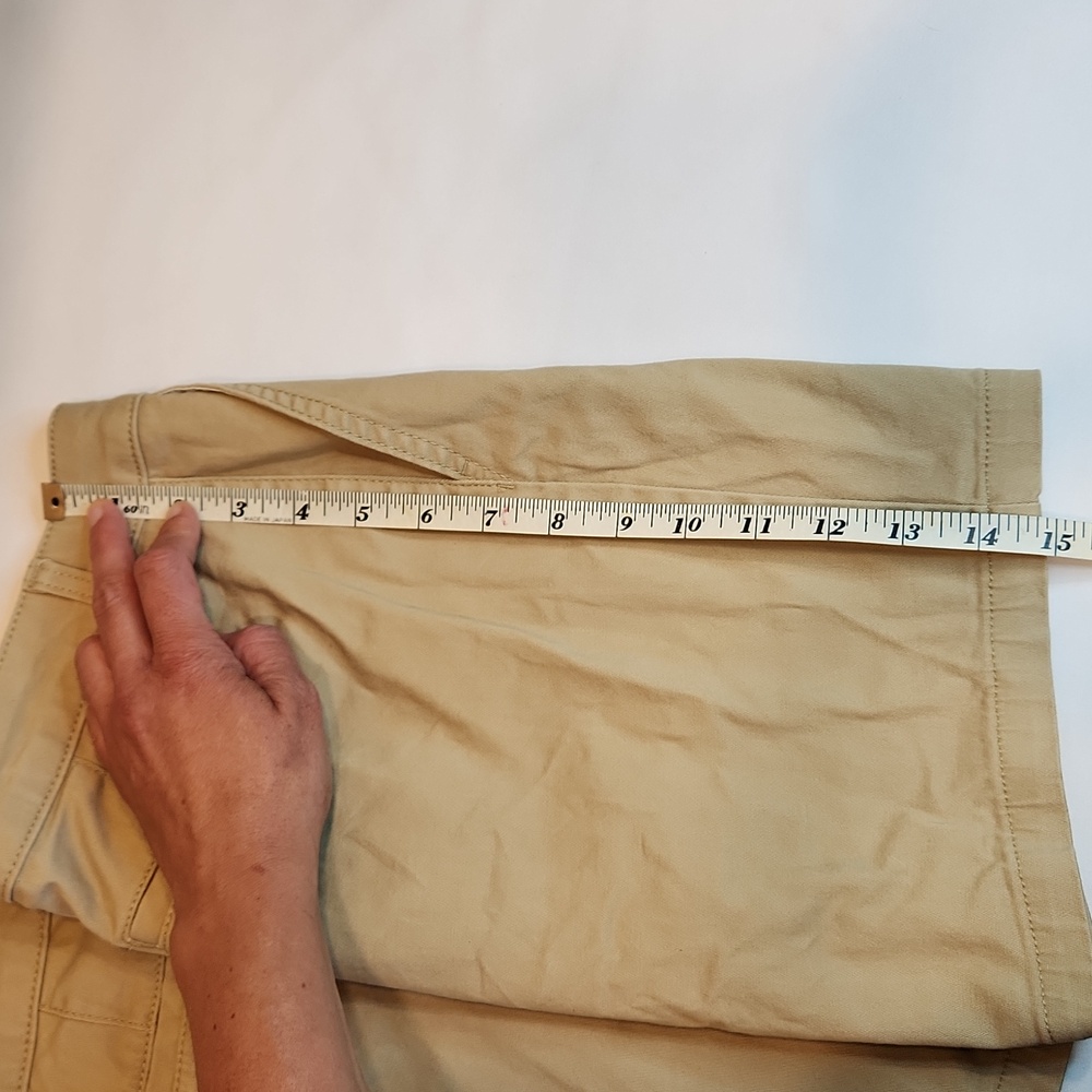 Ana size2 twill khaki shorts - Picture 4 of 5